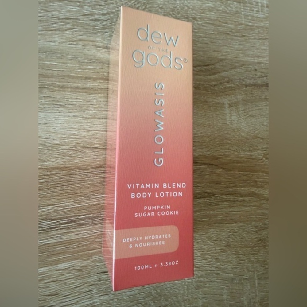 Dew of the Gods Pumpkin Sugar Cookie Glowasis Vitamin Blend Body Lotion
